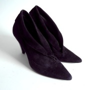 Buty na obcasie Quazi fioletowe czółenka 37