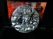 Srebrna Moneta Odyseja Wyspa Circe Powrót Odyseusza - 3 oz antyk HR