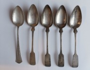 SREBRNE DUŻE ŁYŻKI 5 SZT