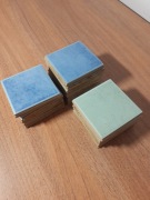 Małe płytki ceramiczne 7,5x7,5 zestaw 16szt