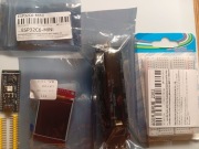 ESP32-C6 Mini +18650 Shield+LCD TFT 1,8 cala SPI ST7735S+płytka prototypowa