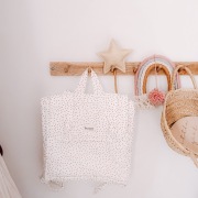 Lniany plecak dla dziecka, dziewczynki, +7 lat