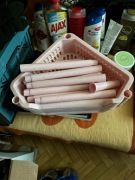 Koszyk do łazienki znaleziony na ulicy.