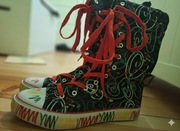 Buty, trampki za kostkę American club. Kolorowe. Numer 41.