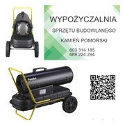 Nagrzewnica olejowa 20kW. Wynajem