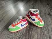 Skórzane wysokie sneakersy Nike 25