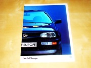 Prospekt Volkswagen Golf Europe 1995