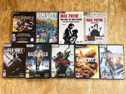 Pudełka po grach na PC Call of Duty, Max Payne, Crysis, FarCry