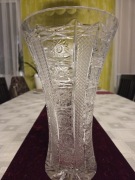 Wazon kryształowy Bohemia wys.30cm