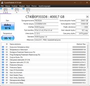 Crucial 4TB NVME CT4000P3SSD8 PCI-E 3.0 X4