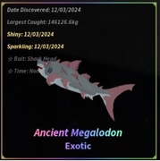 Lunar Ancient Megalodon | Fisch