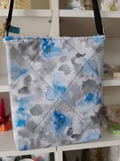 Torebka materiałowa szyta ręcznie 