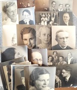 31 zdjęć z lat 1920-30-PORTRETY/opisy ołówkiem, Berlin /12x16/15x20/23x17 