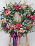 Wianek na drzwi wiosenny/ całoroczny 