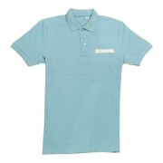 Koszulka Polo męska MALFINI z napisem OCHRONA rozmiar M