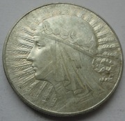 10 ZŁOTYCH 1932 GŁOWA KOBIETY
