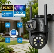 Kamera WiFi 2,4 i 5Ghz z podwójnym obiektywem obrotowa IP65