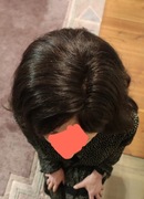 Peruka prawdziwe włosy indyjskie