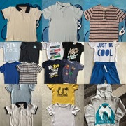 Zestaw na lato koszulki i bluza 15 szt. 104 stan bdb