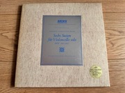 J.S. BACH Cello Suites PIERRE FOURNIER ARCHIV 3LP rare