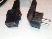 Kabel zasilający serwerowy C19 H05VV-F 3G1,5 mm 2m 