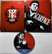 SCARFACE - CZŁOWIEK Z BLIZNĄ - STEELBOOK - lektor/napisy PL (polska edycja)