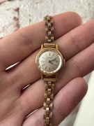 Eterna – złocony zegarek damski vintage, Szwajcaria