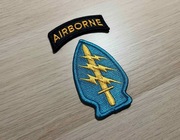 Naszywka - 1st Special Forces Command (Airborne) + "Airborne" Tabs