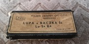 Stara LUPA Polskie Zakłady Optyczne 5x R4 PZO PRL