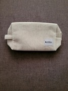 Damska kosmetyczka. Sztruksowo-materiałowa.