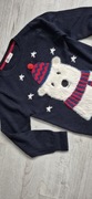 < WYPRZEDAŻ >   H&M UROCZY SWETEREK ŚWIĄTECZNY140 