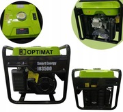 NOWY Inwertorowy agregat prądotwórczy AVR OPTIMAT 3500W + 2x kanistry +olej