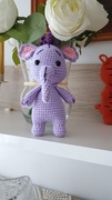 Hefalump Słoń z Kubusia Puchatka Disney amigurumi szydełkowy 