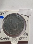 20 Marek Getto Łódzkie z 1943r. CERTYFIKAT