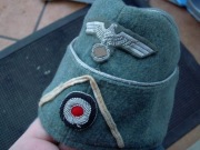 Wehrmacht - furażerka M38 - Oficerska - Piechota