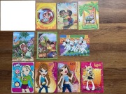 Karteczki kolekcjonerskie Bratz i Inne 10 szt. (duże)