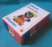 Stara talia do gry Czarny Piotruś firmy Jumbo - Dieren Zwarte Piet.