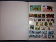 Kolekcja 3 klasery znaczki kasowane Azja