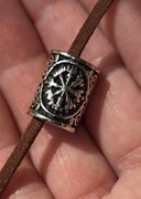 NASZYJNIK Z RUNĄ VEGVISIR DAMSKI MĘSKI REGULOWANY SZNUREK ZAMSZ