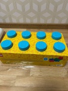 Pojemnik na LEGO klocek Brick 8 2x4 Lazurowy 40041743 NOWY 