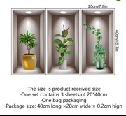 Naklejka naklejki ścienne, 3d, obraz naklejany