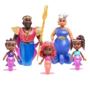 Lalka Disney Junior zestaw Pop Tails Ariel Zmienia kolor lub Rodzina
