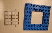 Lego Duplo płytka z zapadnią 8 x 8 pin