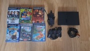 Konsola PS2 slim + Pad + Gry ps2