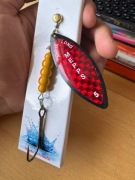 Mepps AGLIA LONG REDBO czarna nr 5