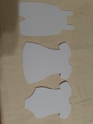 Baza kartki sukienka, body, spodenki