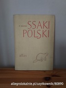 ssaki polski. atlas - włodzimierz serafiński. 1965