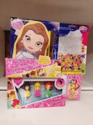 Księżniczki zestaw prezentowy figurka Piękna i Bestia Bella Aurora Ariel