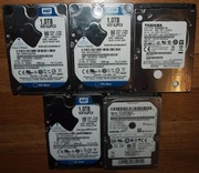 Dyski twarde HDD 2,5" 1TB 5szt uszkodzone
