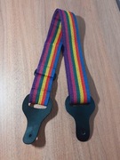 Tęczowy pasek do gitary